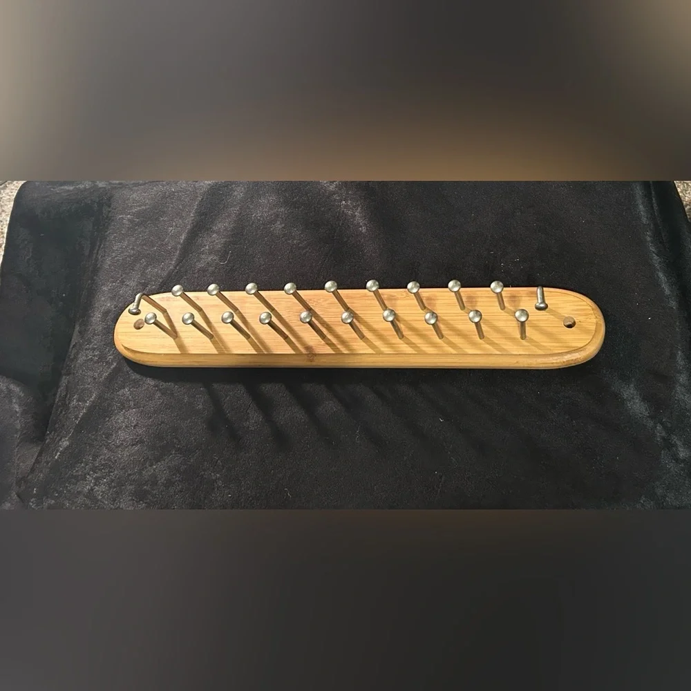 Bamboo Tie/Scarf/Belt Hanger Rack